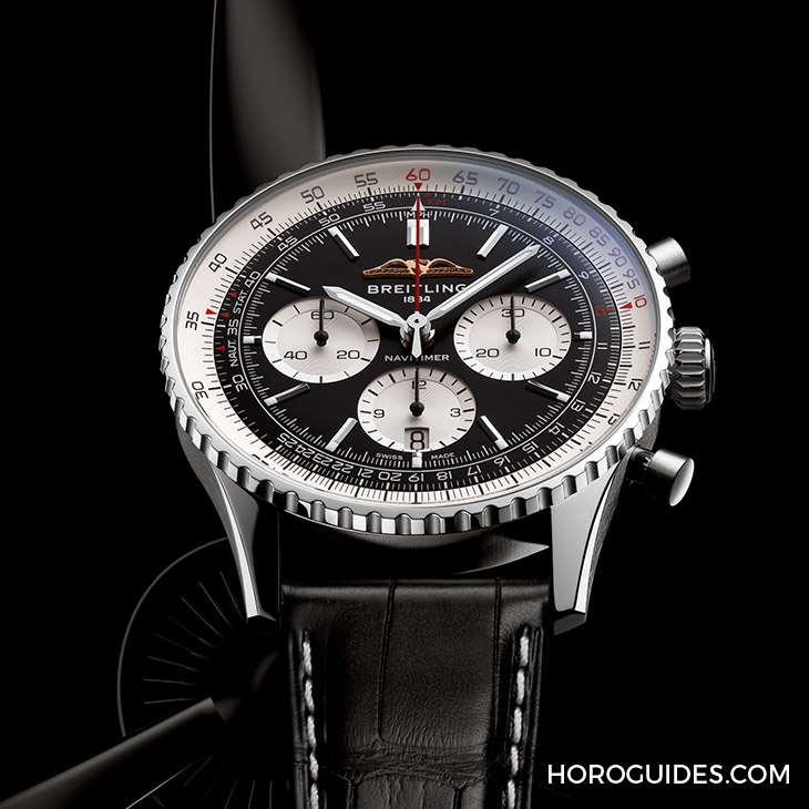 BREITLING - NAVITIMER - AB0138241C1P1 - 飛行錶界的Ace歸隊！百年靈BREITLING Navitimer翅膀標誌重回錶盤