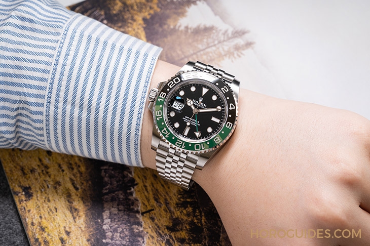 ROLEX - GMT-MASTER II - 126720VTNR-0001 - 勞力士2022重點新錶一次看：GMT-Master II左錶冠綠黑圈、Yacht-Master白金鷹眼版