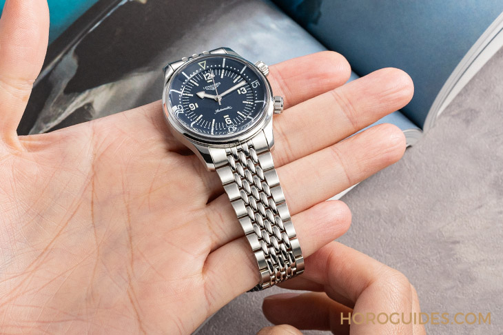 LONGINES - HERITAGE - L3.764.4.90.6 - 獻給OG錶迷的浪漫：浪琴表LONGINES Legend Diver潛水錶39毫米