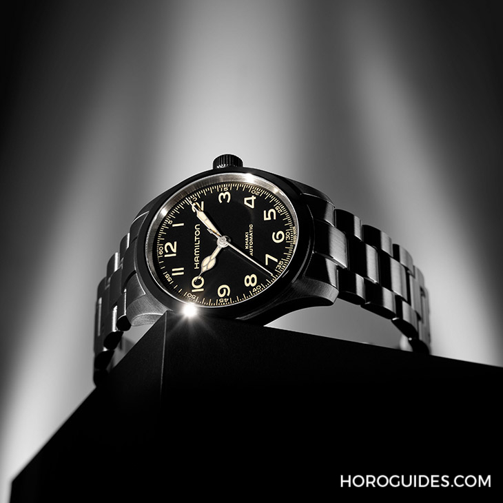 HAMILTON - KHAKI FIELD - H70405710 - 影迷認證！《星際效應》十週年，漢米爾頓Khaki Field墨菲錶新款，再次創造情感重量