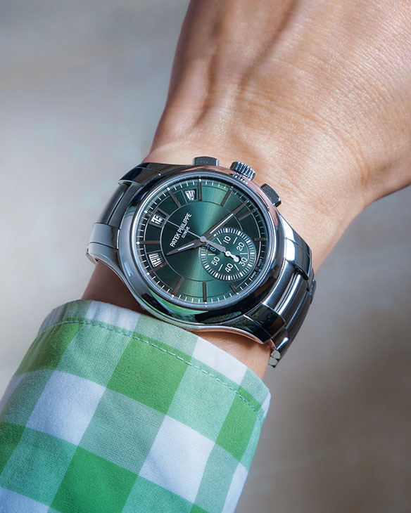PATEK PHILIPPE - COMPLICATIONS - 5905/1A-001 - 衝動，還是理性？藏家Luis最愛的新收藏｜HOROGUIDES雜誌Vol.10 特別企劃