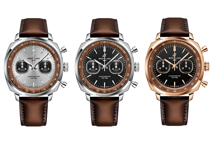 BREITLING - TOP TIME - AB0178121G1X1 - 007傳奇座駕化身腕間時計：BREITLING以Top Time重現Aston Martin DB5經典美學 