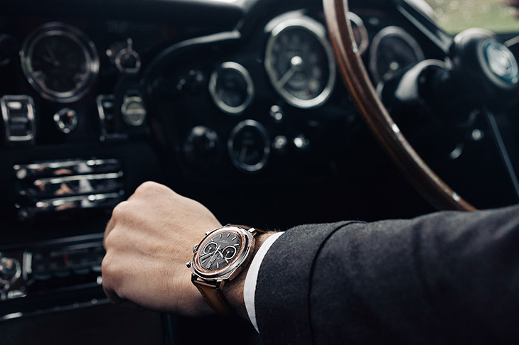 BREITLING - TOP TIME - AB0178121G1X1 - 007傳奇座駕化身腕間時計：BREITLING以Top Time重現Aston Martin DB5經典美學 