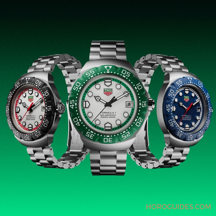 TAG HEUER - FORMULA 1 - WBY1111.BA0042 - 九色太陽能戰隊，再燃F1賽車魂｜TAG HEUER Formula 1 Solargraph系列