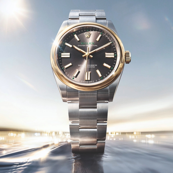 ROLEX - OYSTER PERPETUAL - 134303-0001 - 見證百年蠔式傳奇！ROLEX勞力士慶祝Oyster蠔式腕錶百周年里程碑，同步預告上海特別展覽