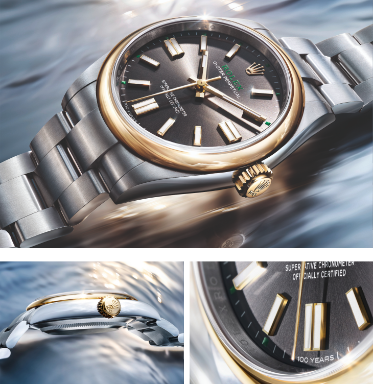 ROLEX - OYSTER PERPETUAL - 134303-0001 - 見證百年蠔式傳奇！ROLEX勞力士慶祝Oyster蠔式腕錶百周年里程碑，同步預告上海特別展覽