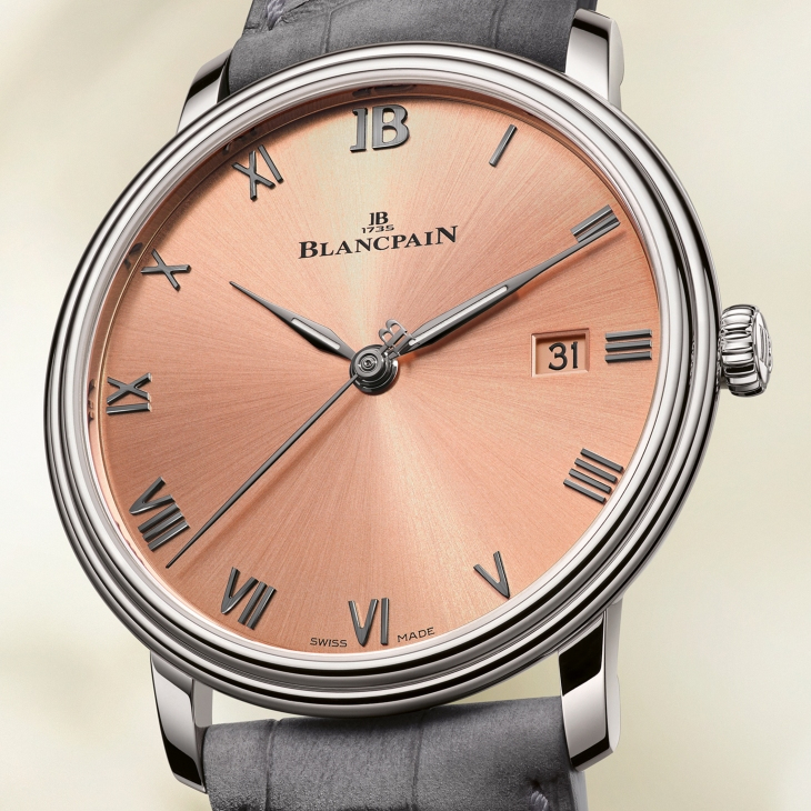BLANCPAIN - VILLERET - 6224N-1135-55B - 精巧尺寸再解鎖!BLANCPAIN 寶珀 Villeret Ultraplate 擴充 38mm 新款,29.2mm 精緻月相同步列陣