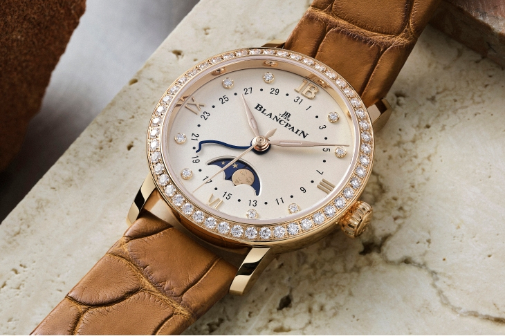 BLANCPAIN - VILLERET - 6224N-1135-55B - 精巧尺寸再解鎖!BLANCPAIN 寶珀 Villeret Ultraplate 擴充 38mm 新款,29.2mm 精緻月相同步列陣