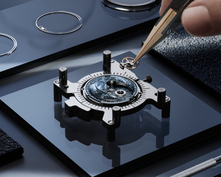 JAEGER-LECOULTRE - MASTER - Q5263482 - 汝山谷星空入錶｜JAEGER-LECOULTRE Master Hybris Artistica Calibre 945單色琺瑯演繹天文之美