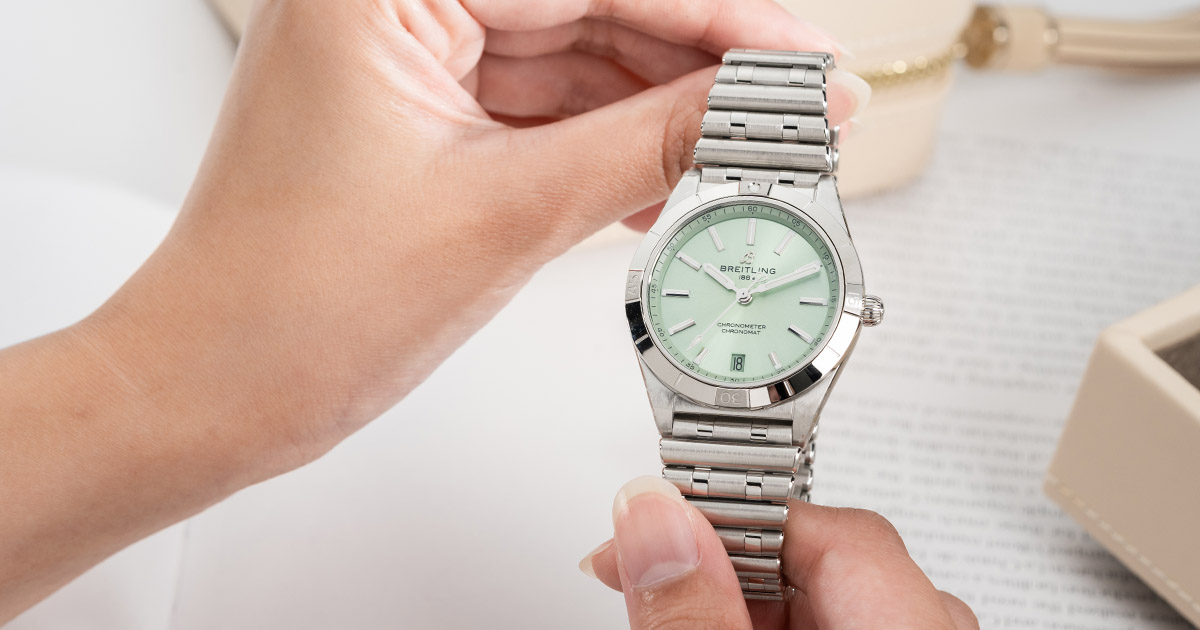 最時尚的個性女錶｜百年靈Chronomat Automatic 36
